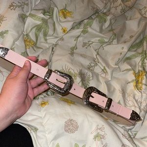 Brand new pink belt